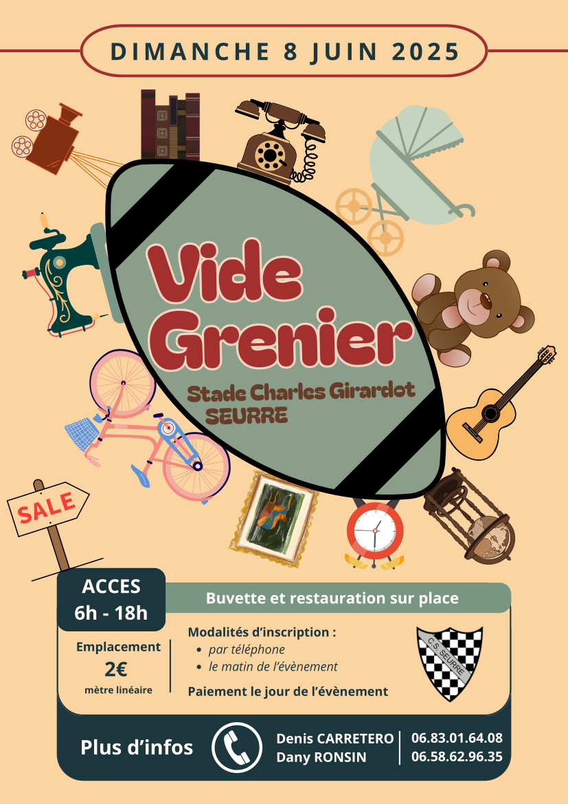 Affiche vide-greniers CSS