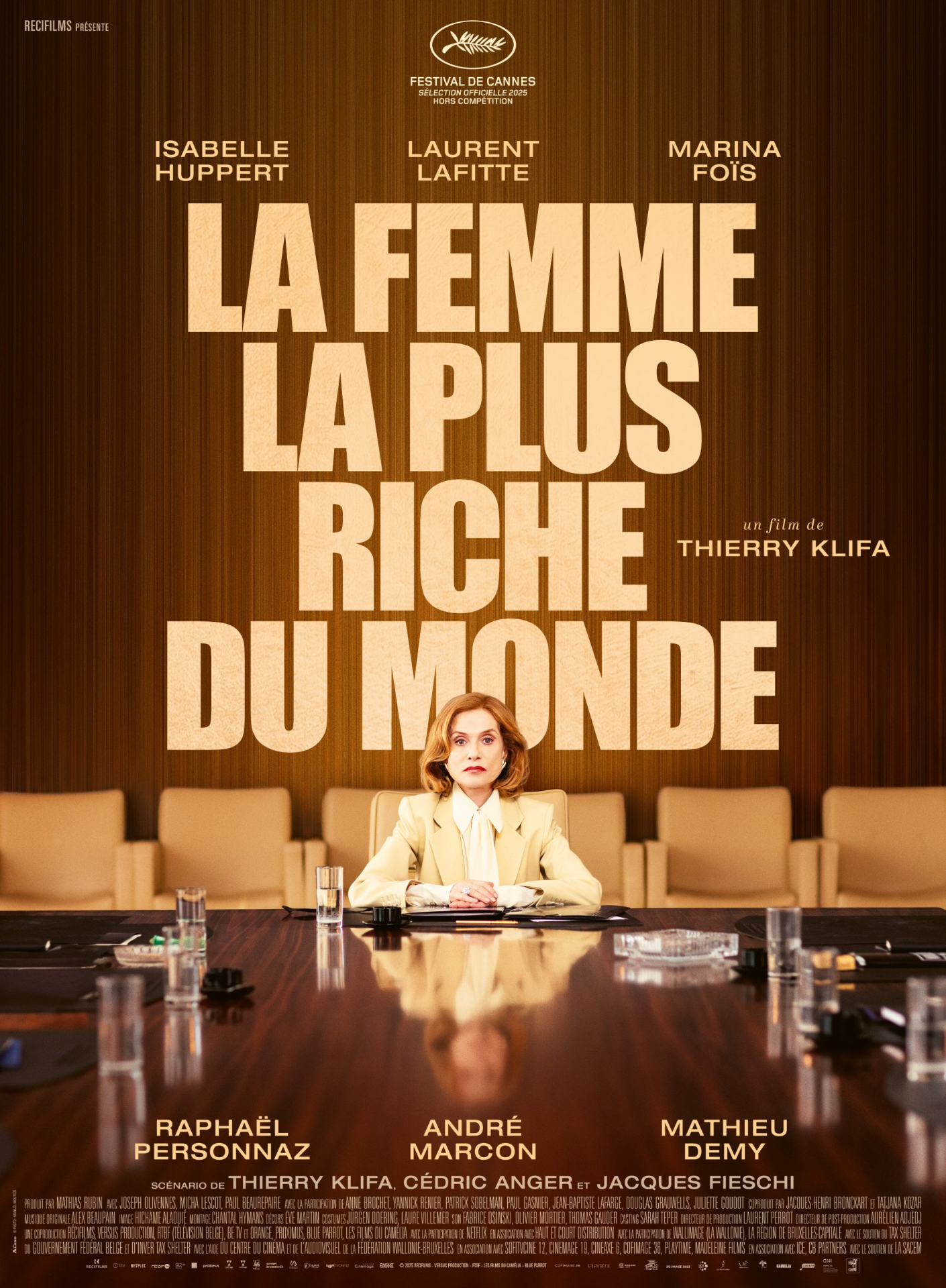 Affiche du film la femme la plus riche du monde 