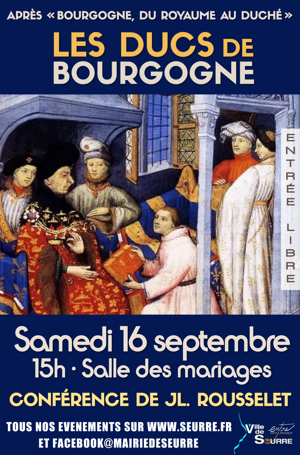 Conférences les Ducs de Bourgogne