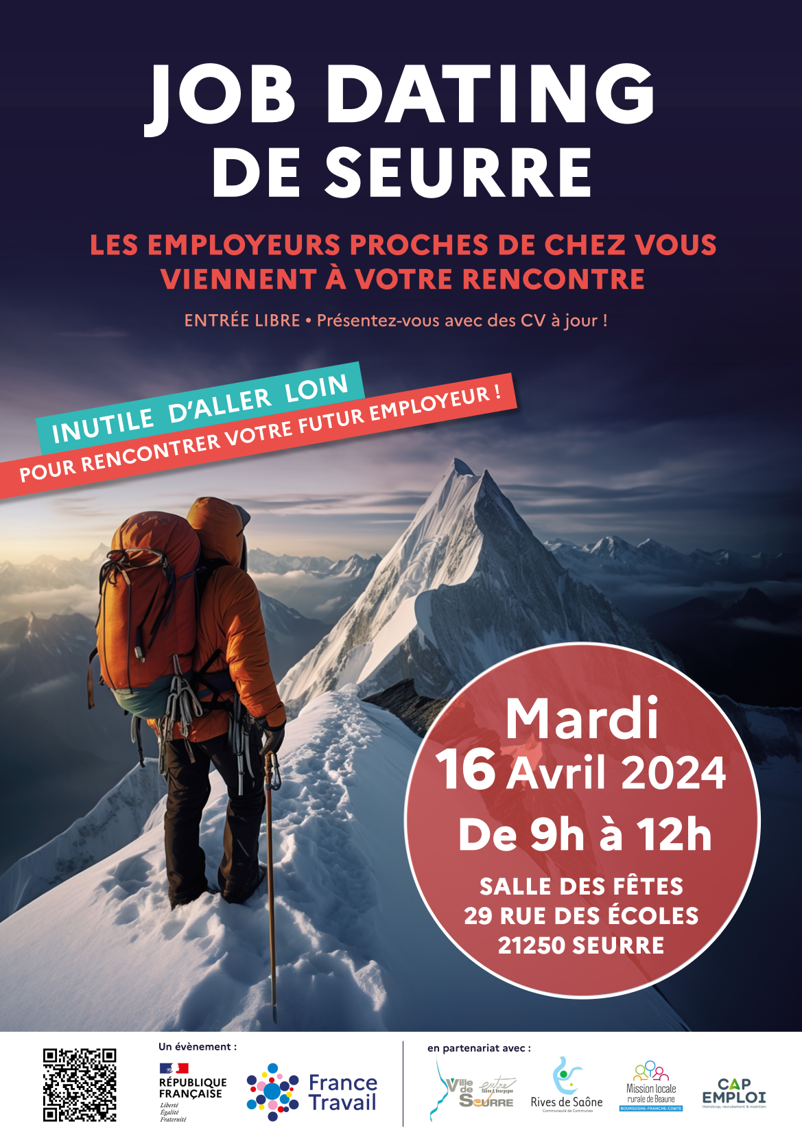 Job dating - 16 avril à Seurre