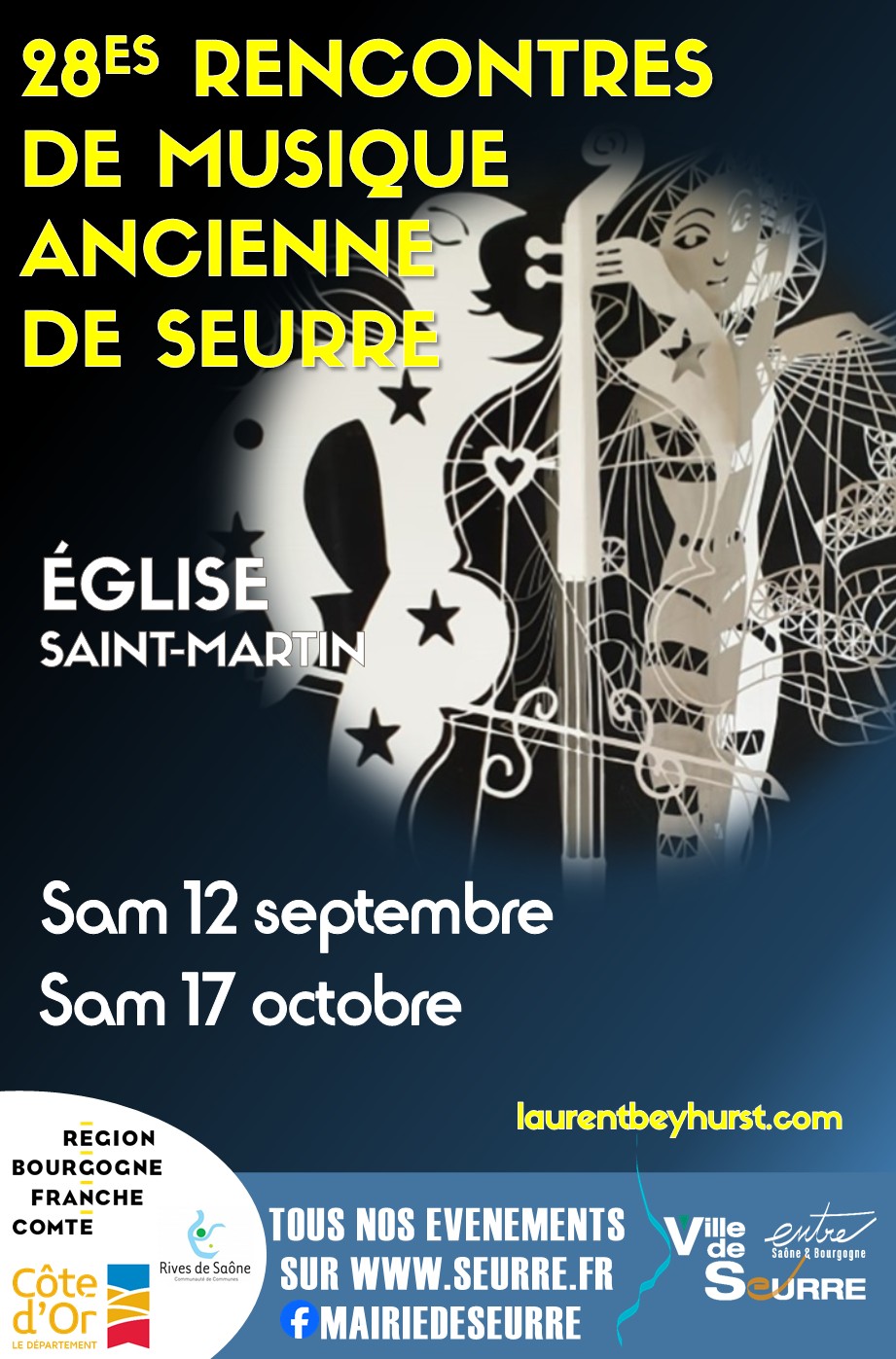 Affiche rencontres de musique ancienne