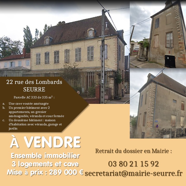 Ensemble immobilier à vendre