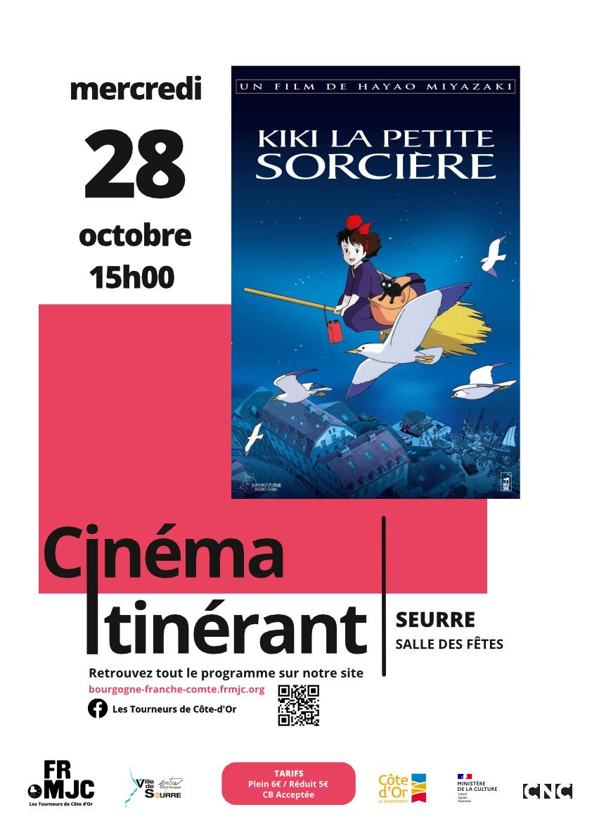 Ciné vacances à Seurre Kiki la petite sorcière