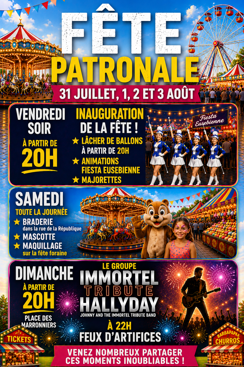 Fête patronale à Seurre