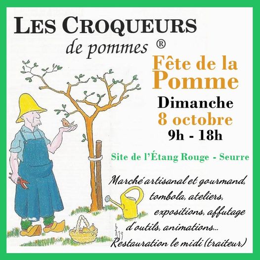 Affiche Croqueurs de pommes Fete de la pomme