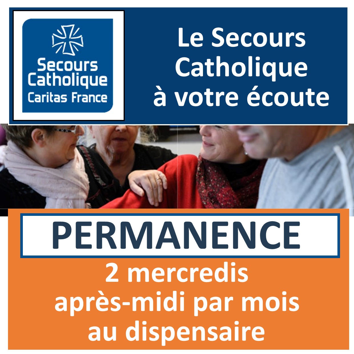 Permanence du Secours catholique à Seurre