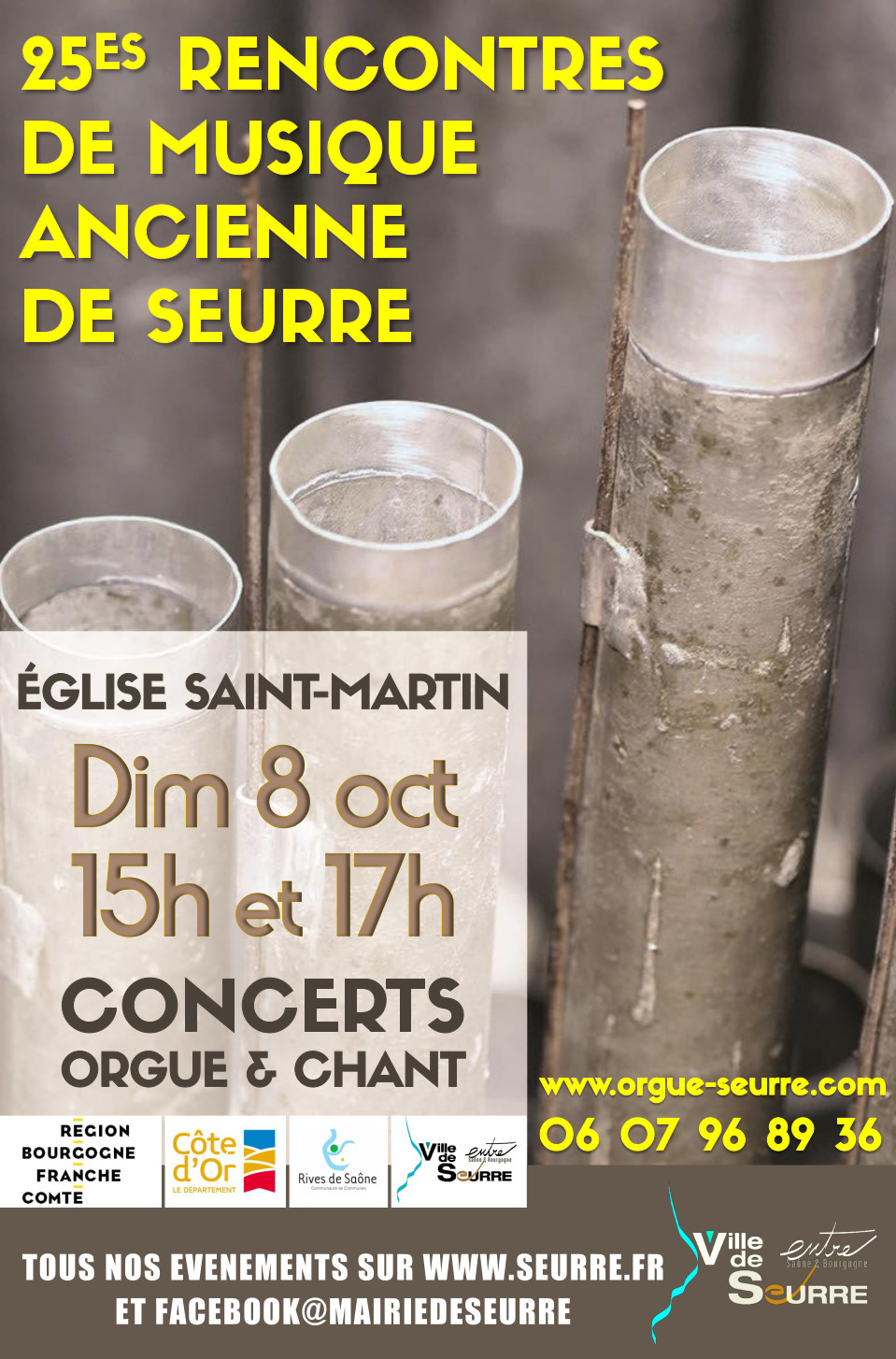 Concert d'orgue à Seurre