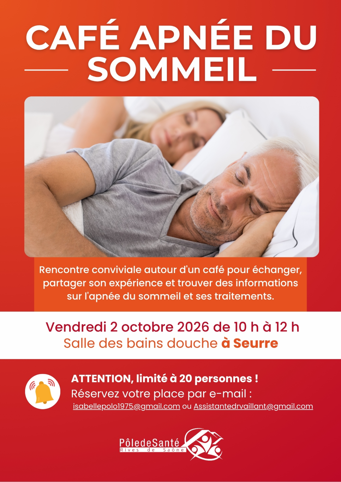 Affiche Café apnée du sommeil