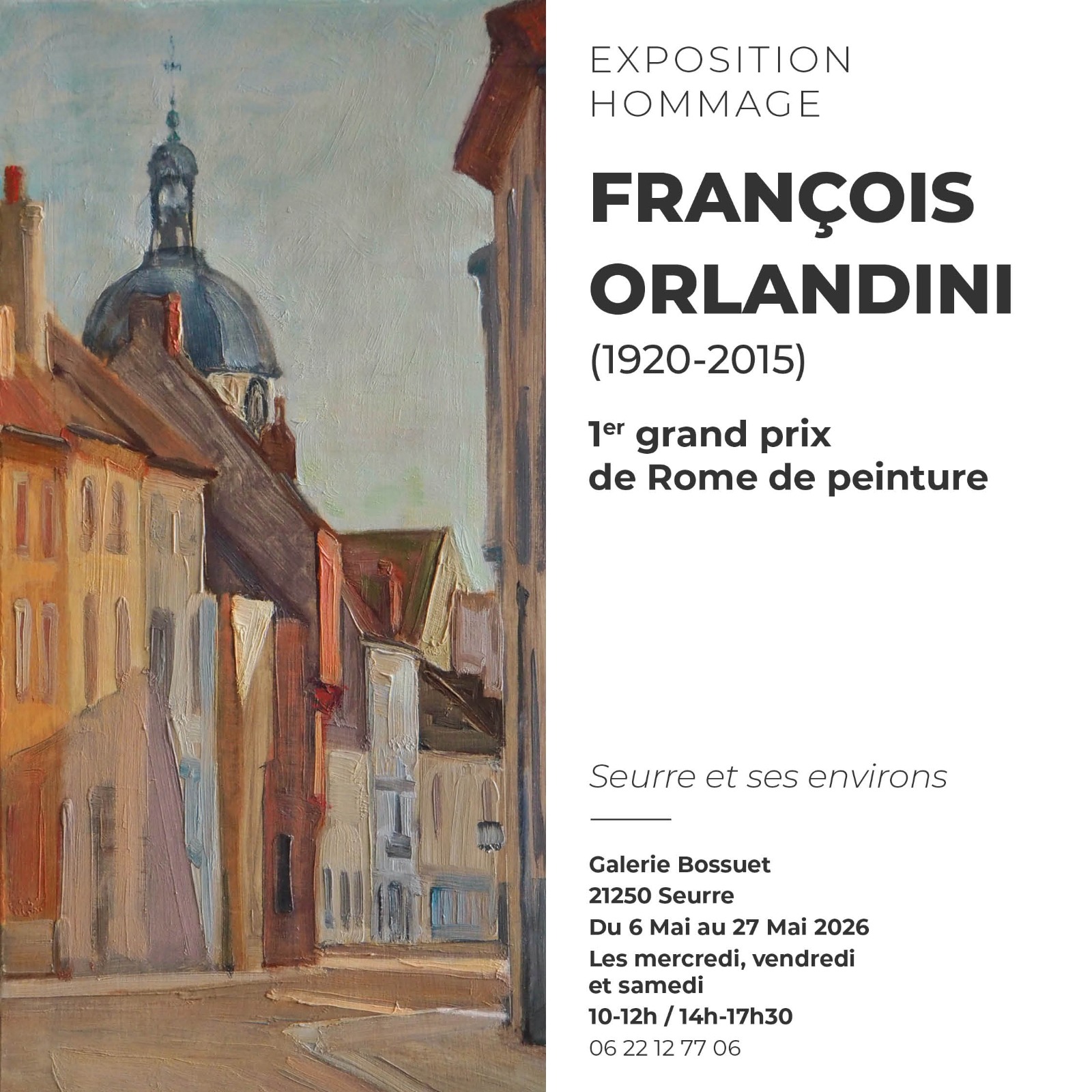 Exposition Hommage à François Orlandini